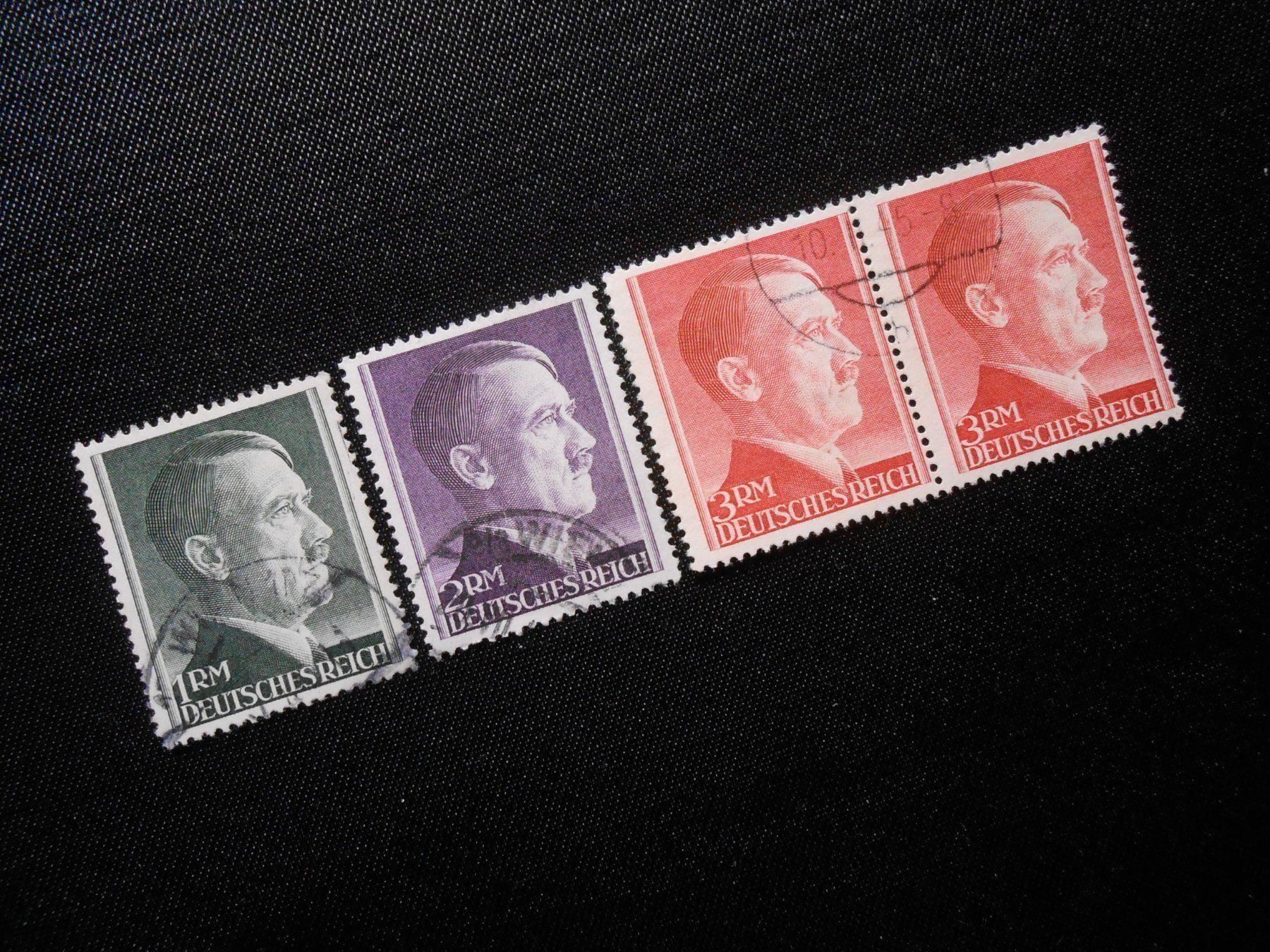 Tutti i francobolli: DR   Mi 799B-801B   1944 - Lot 326 – Usato da Hallwil venduto da pkaiser44