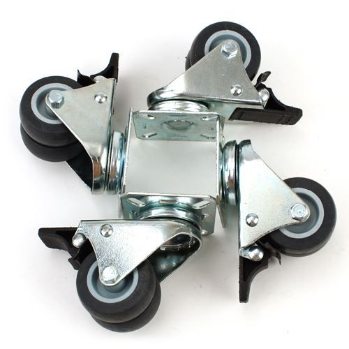 Altro per stoccaggio & trasporto: 4tlg Transportroll Lenkrollenset Wheels – Nuovo (secondo la descrizione) da Thun venduto da Top32 1
