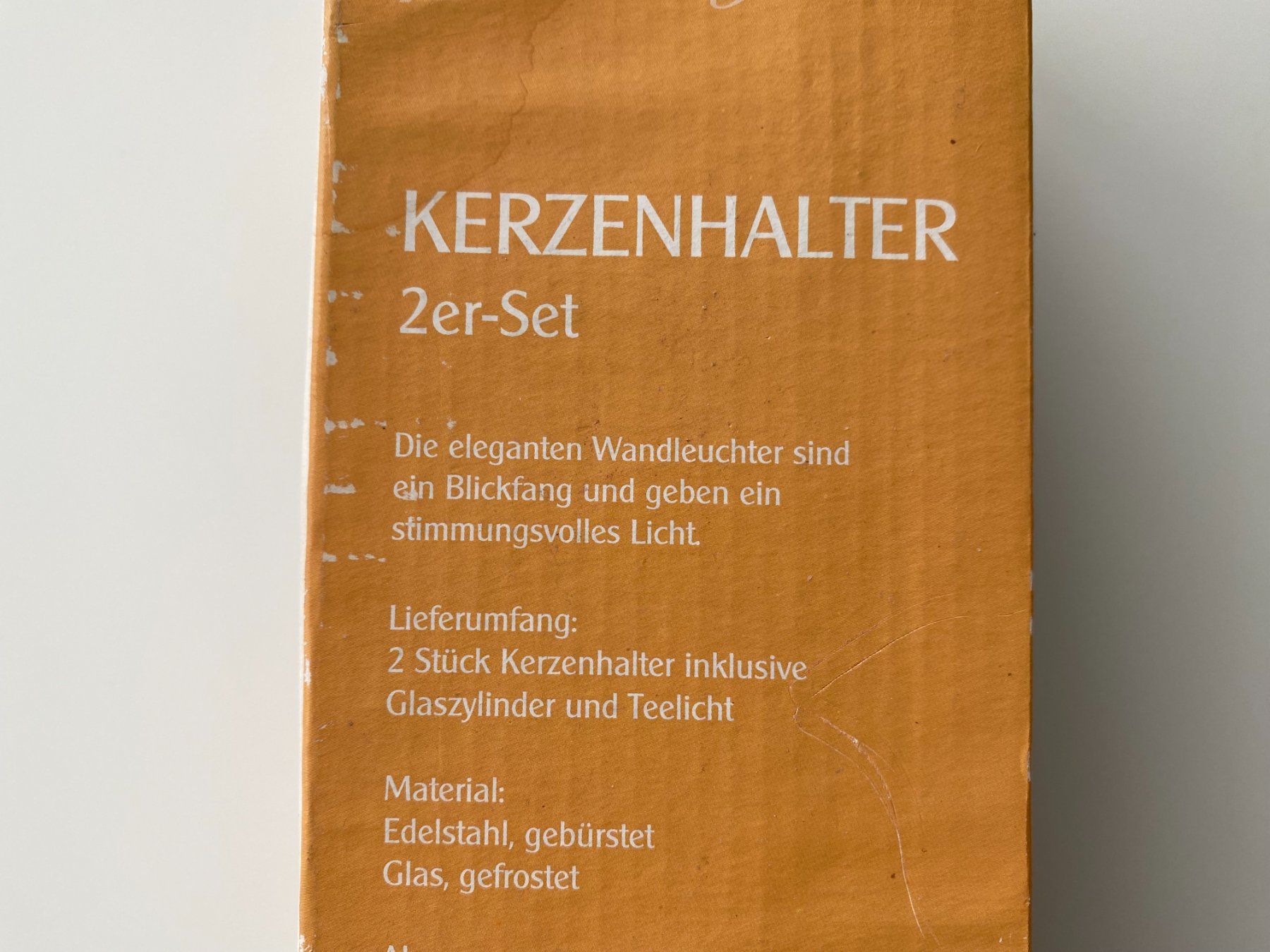 Bougeoirs: Kerzenhalter 2er Set - Neu in Originalverpackung – Neuf avec emballage d'origine à Füllinsdorf par Sunnebliemli7 4