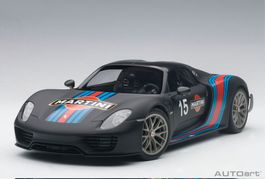 1:18 Porsche 918 Spyder Weissach Package Martini AUTOarr