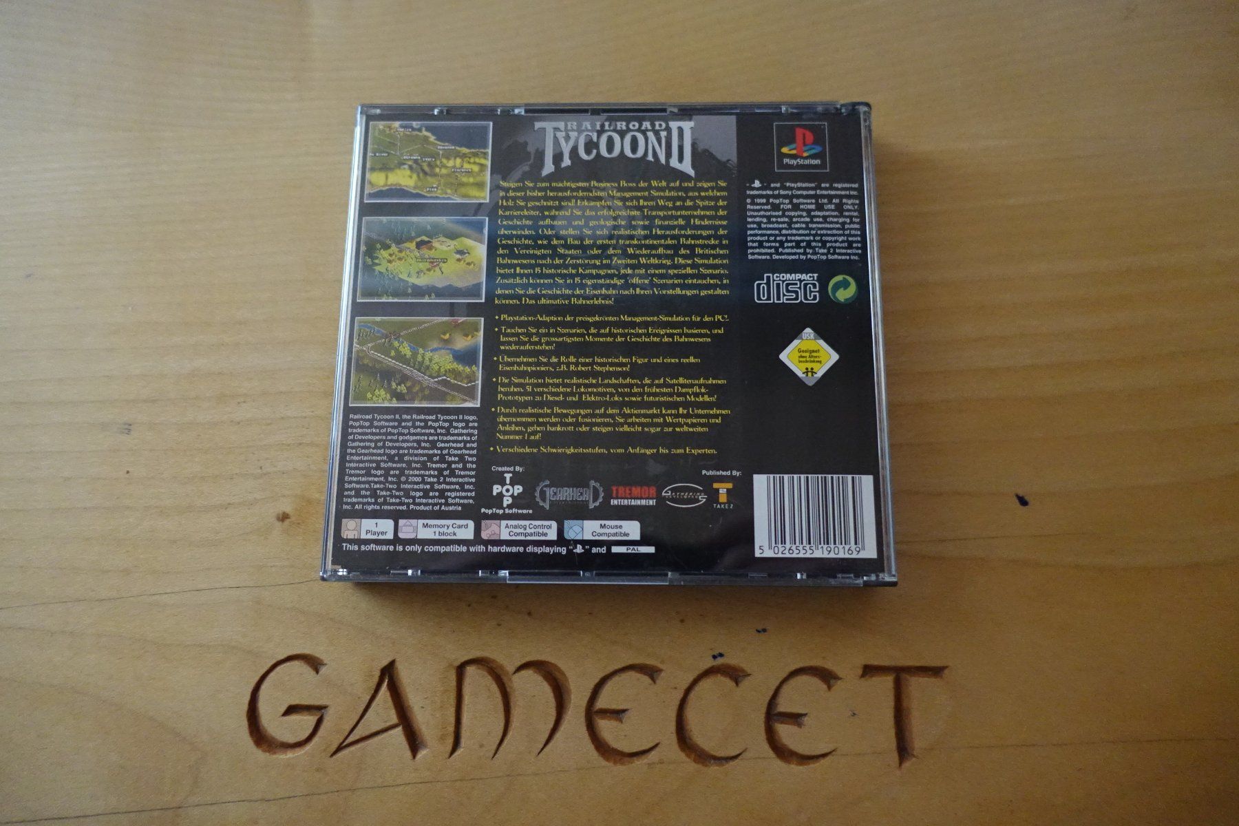 Sony Jeux: Railroad Tycoon II – D'occasion à Steinach par Gamecetch 2