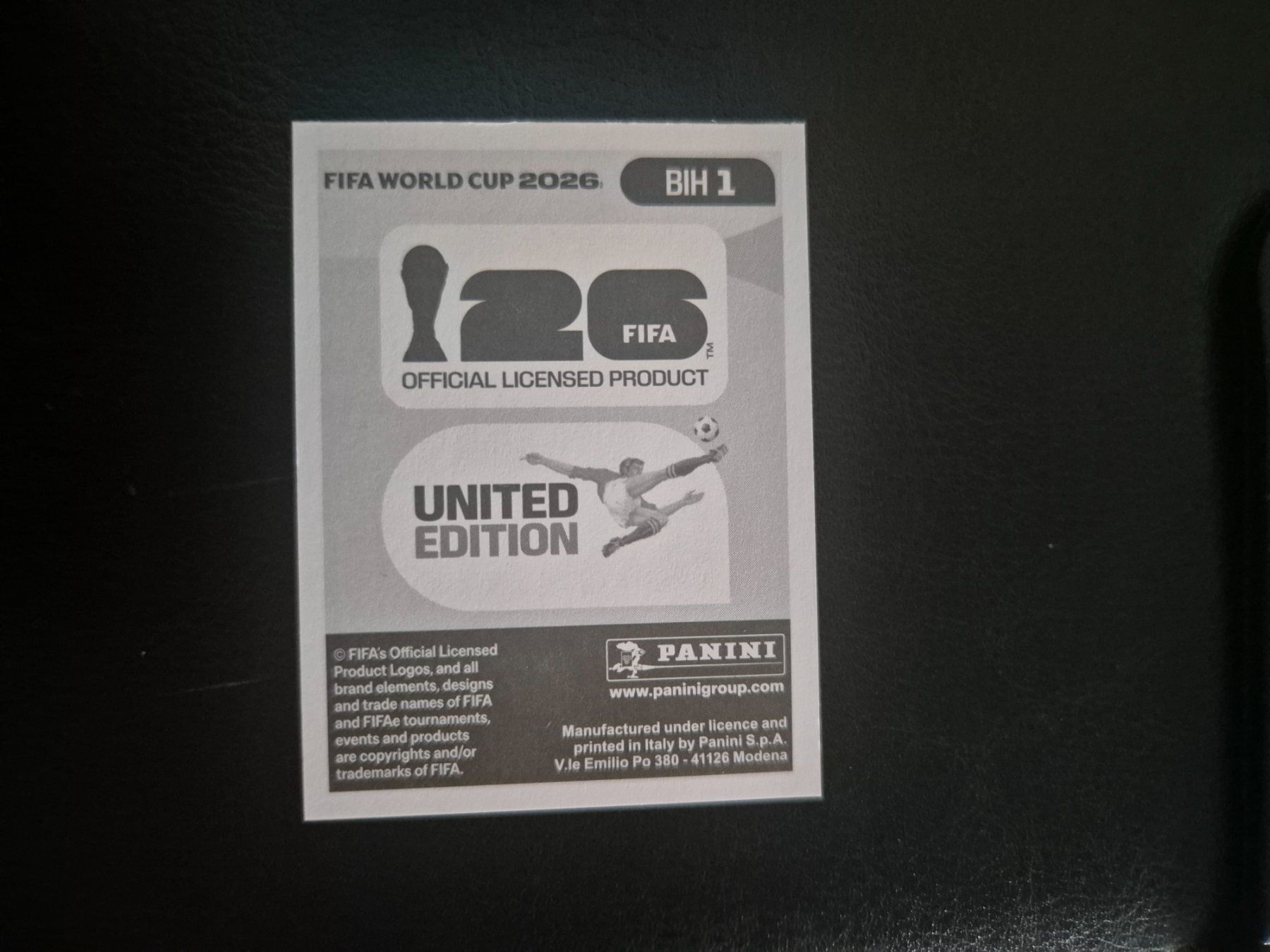 Panini Carte collezionabili: Panini WM 26 BIH 1 – Nuovo (secondo la descrizione) da Rorschacherberg venduto da AJ3108 1