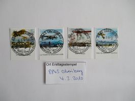 Voll Ort Ersttagsstempel 8843 Oberiberg