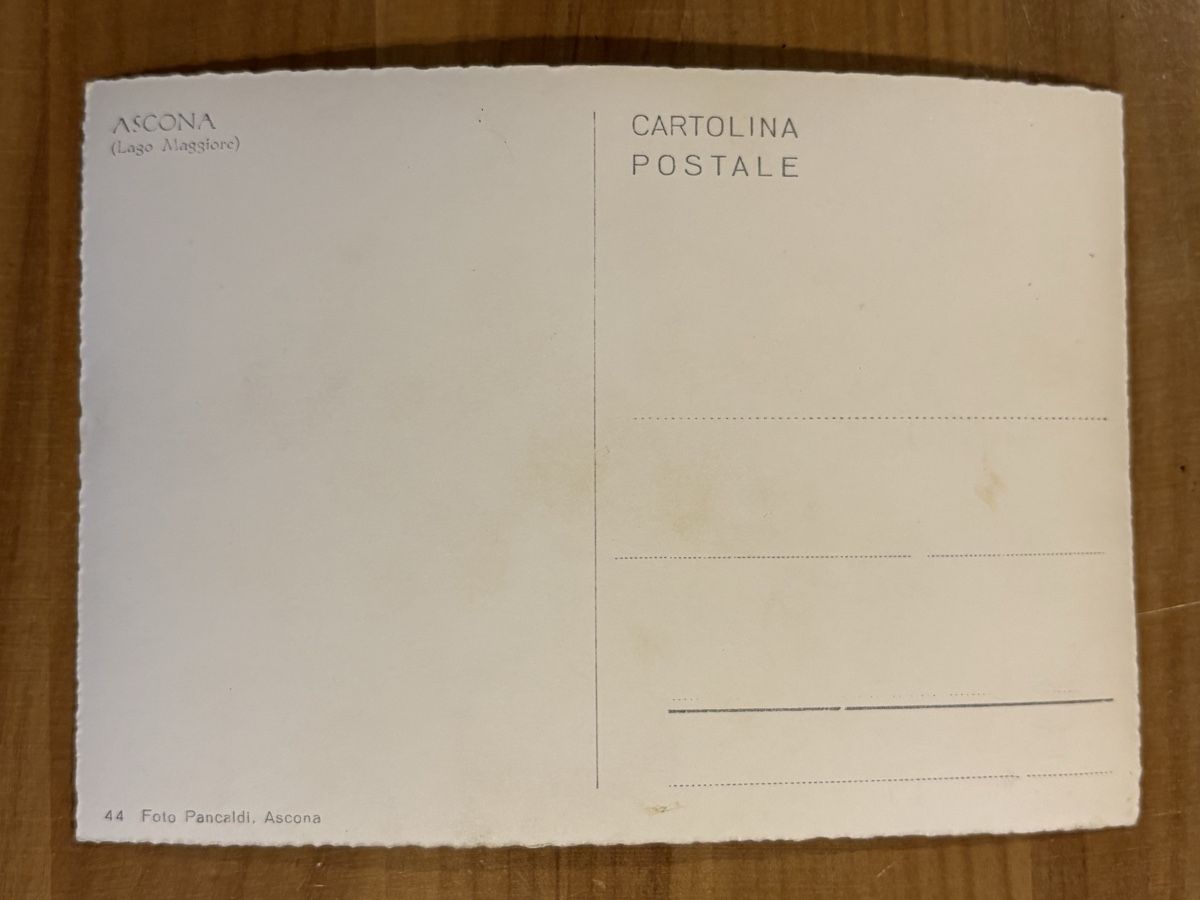 Cartoline postali: AK von Ascona – Usato da Rümlang venduto da Brieftaube1 1