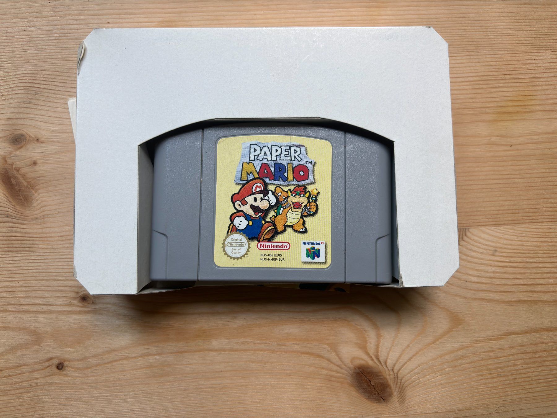 Nintendo Giochi: Paper Mario N64 OVP – Usato da Zürich venduto da langia 2