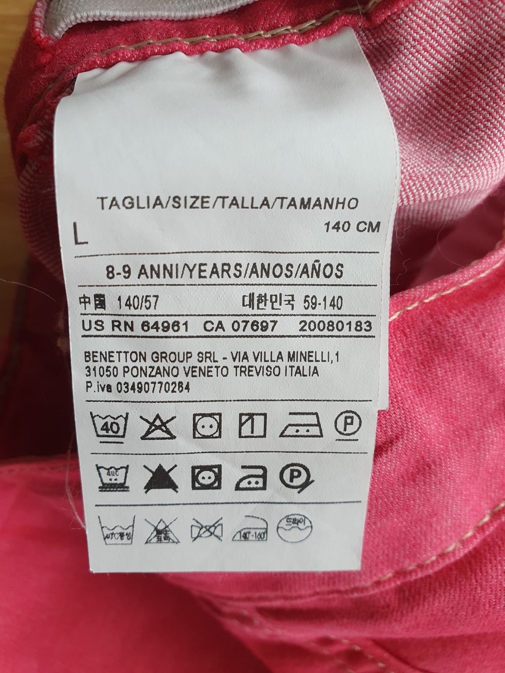 Benetton Pantalons: Hose pink Gr. 140 von Benetton – D'occasion à Villars-sur-Glâne par richardette 6