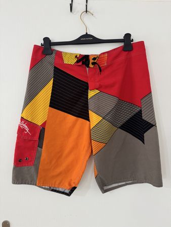 Billabong Badehose gemustert Grösse L Vintage, bunt, top