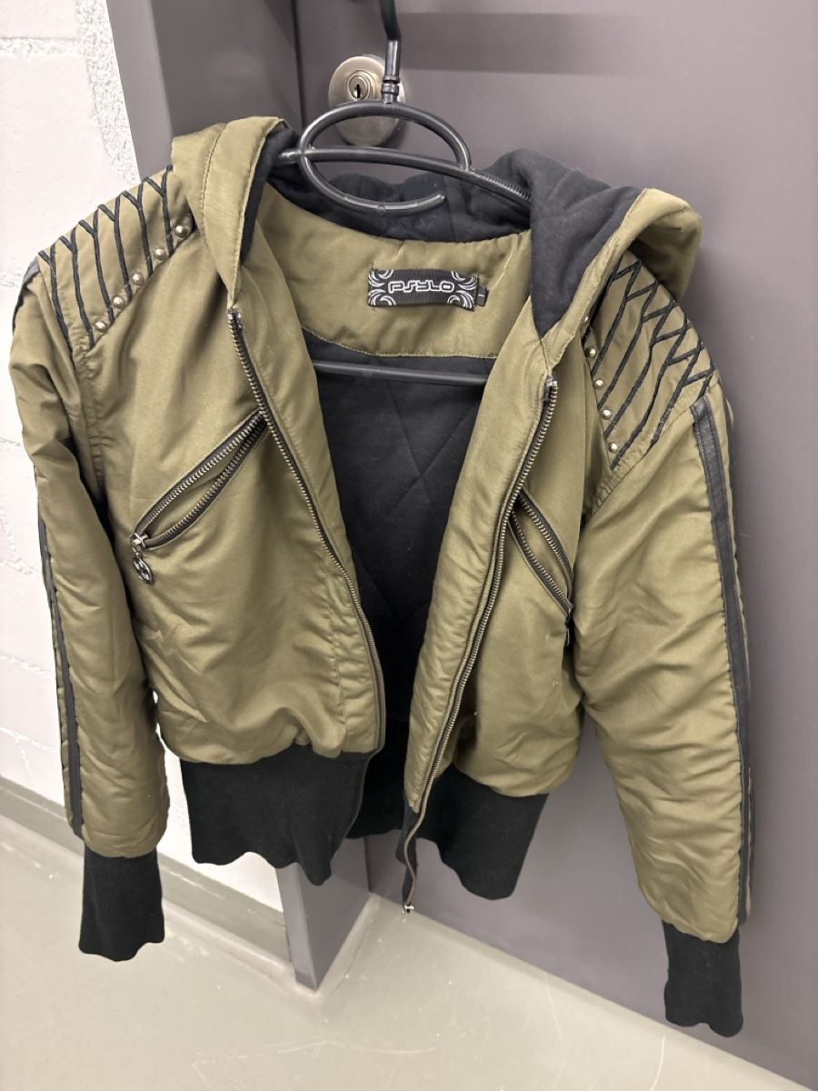 Giacche: Khaki Bomber Jacket - Stylish Autumn Layer - Size S – Nuovo (secondo la descrizione) da Uitikon Waldegg venduto da JanicaGe