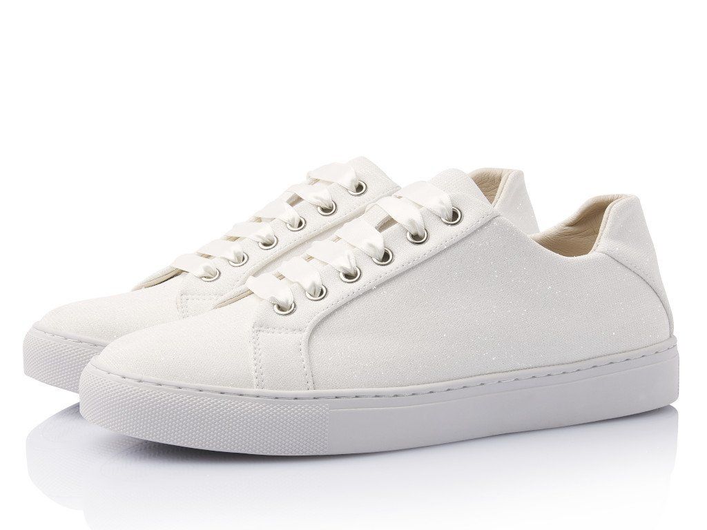 Rainbow Scarpe da donna: Brautsneaker Rainbow Lysette offwhite metallic Gr. 38 – Nuovo e nell'imballaggio originale da Winterthur venduto da Just_marry