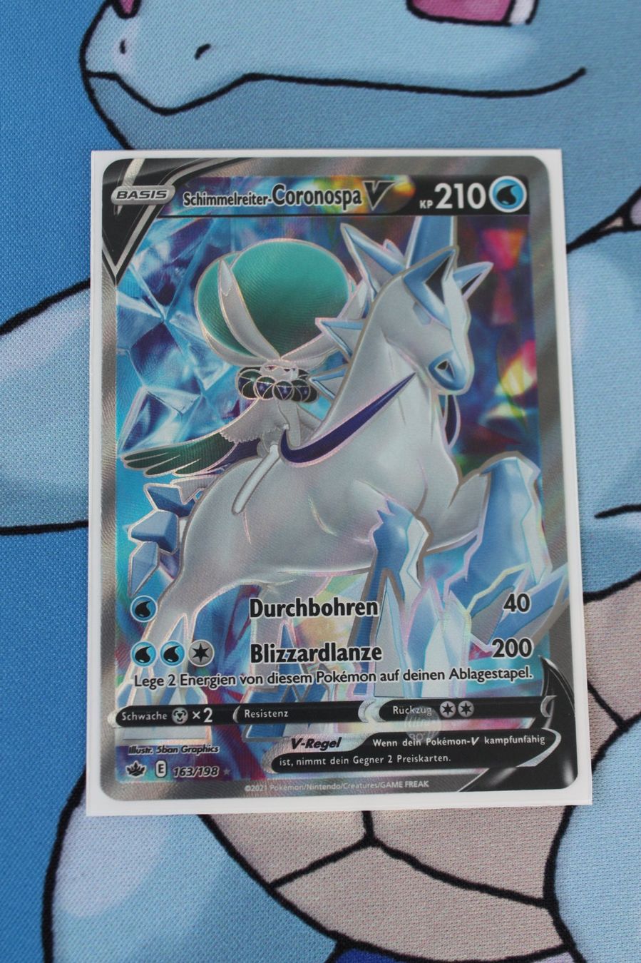 Pokémon Sammelbilder & Trading cards: Schimmelreiter Coronopsa V - Full Art – Gebraucht aus Altstätten SG von GGsGameshop