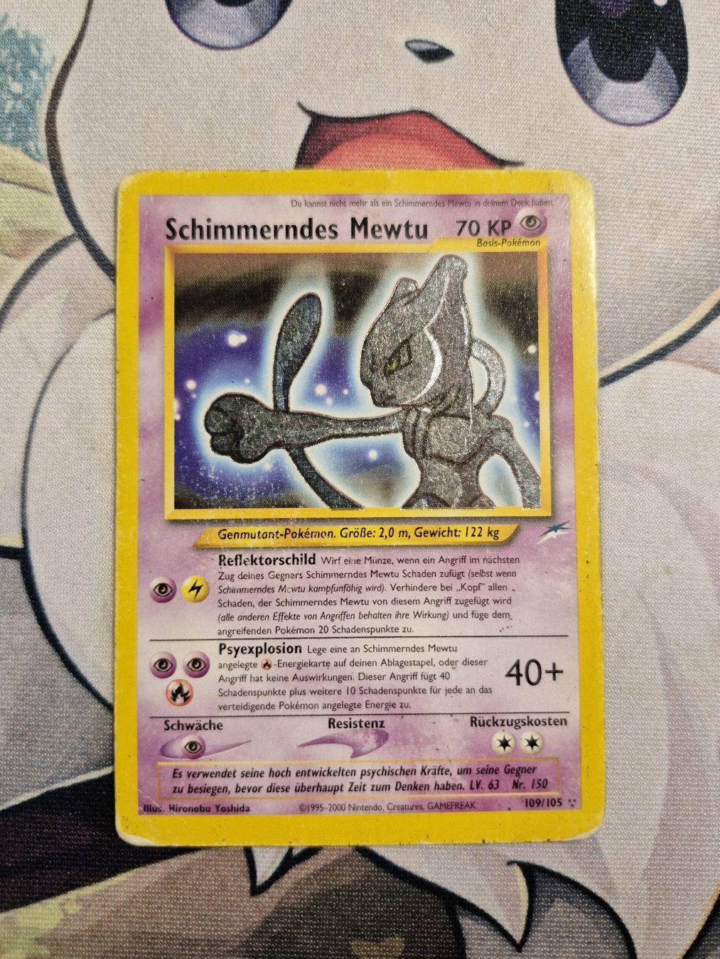 Pokémon Carte collezionabili: Mewtwo brillant DE 109/105 – Usato da Echallens venduto da Nathan138