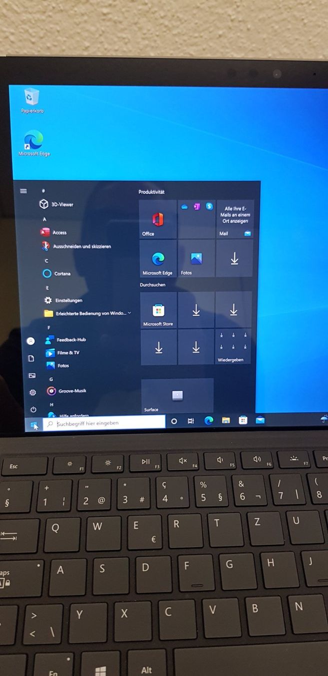 Microsoft Notebook: Microsoft Surface Pro 1796 – Usato da Zürich venduto da fiat72 1