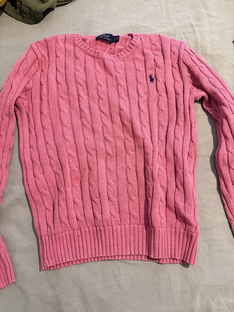 Polo Ralph Lauren Pullover & Sweatshirts: PULL ROSE TORSADÉ POLO RALPH LAUREN – Gebraucht aus Monthey von van_jbc7 2