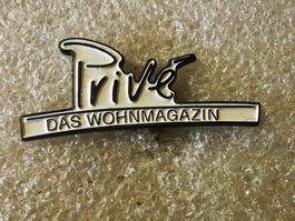 Ansteckpin 150: Prive das Wohnmagazin