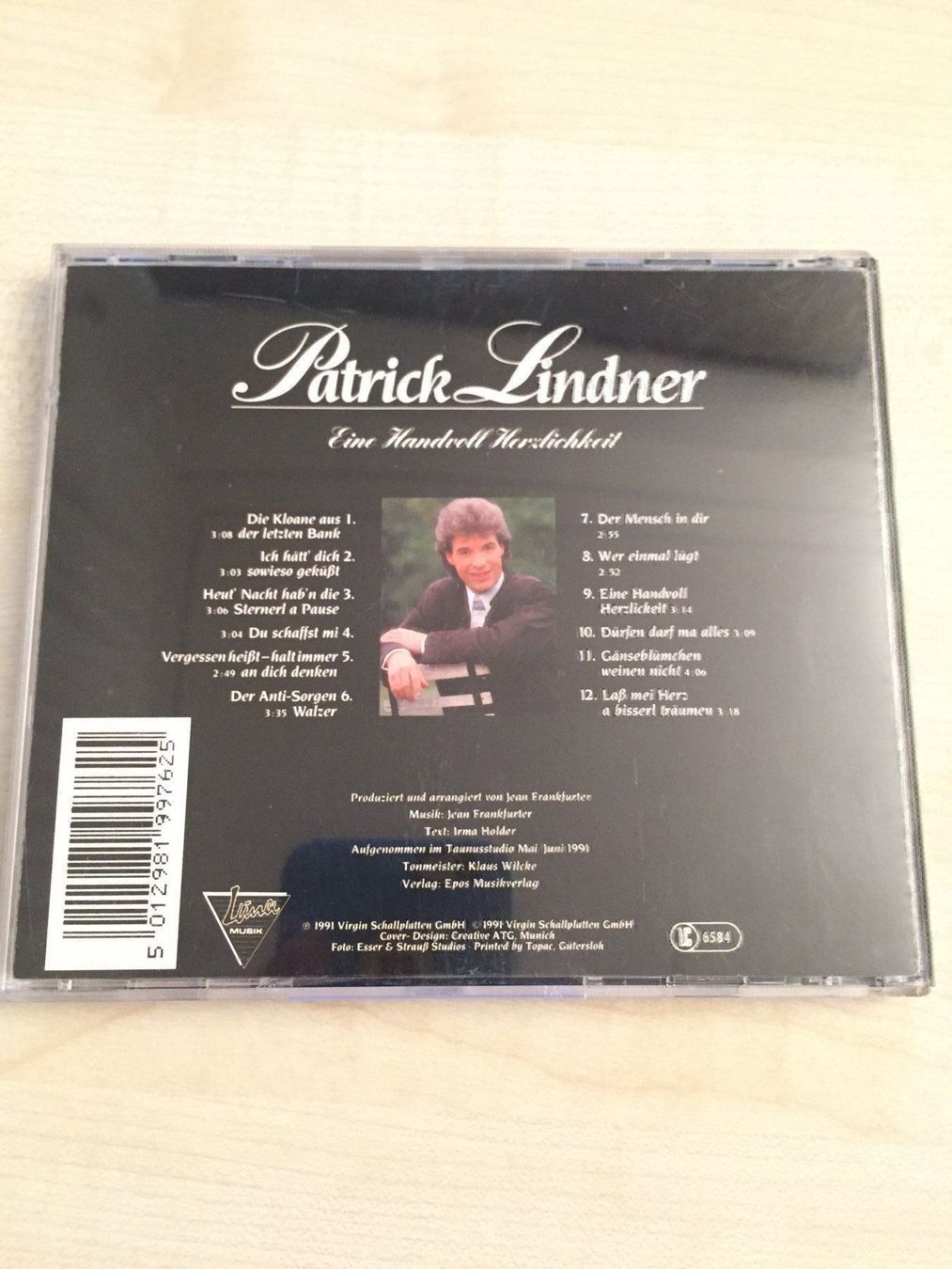 CDs: Patrick Lindner - Eine Handvoll Herzlich – Gebraucht aus Rüti ZH von alumedien 1