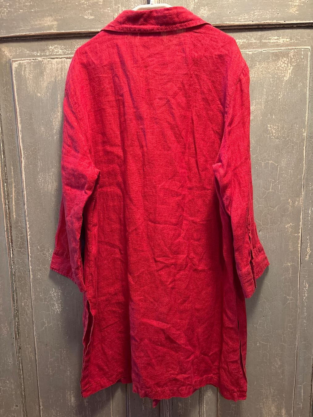 Tuniche: Bryna M. Leinen Long Blouse 40 – Usato da Besenbüren venduto da piculo 1
