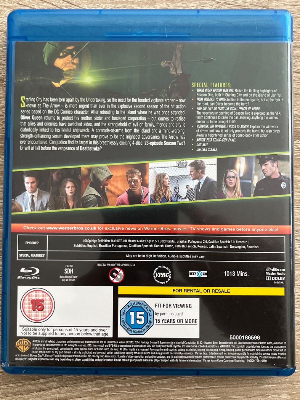 Alle DVDs: Arrow Season 2 Blu-ray – Gebraucht aus Au ZH von blurayundvideospiele 1