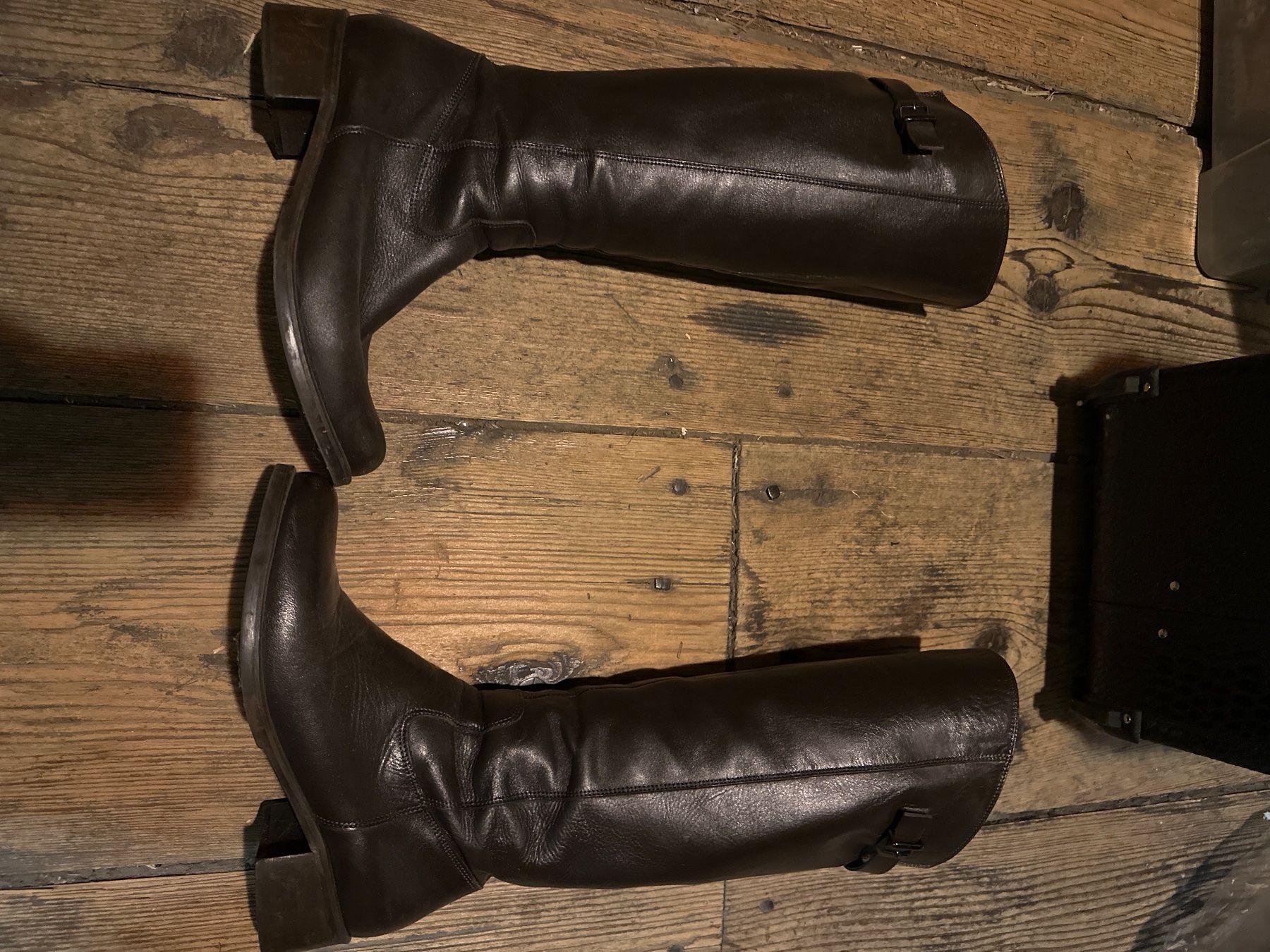 Chaussures femmes: Lederstiefel Gr. 38 – D'occasion à Zofingen par lue_bt6b 1