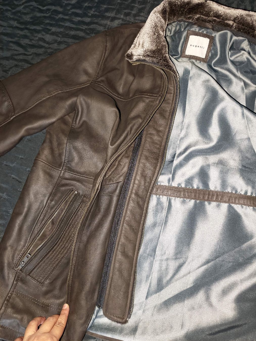 Giacche: Herren-Lederjacke von Bugatti – Nuovo (secondo la descrizione) da Fällanden venduto da zei_8dzn 3
