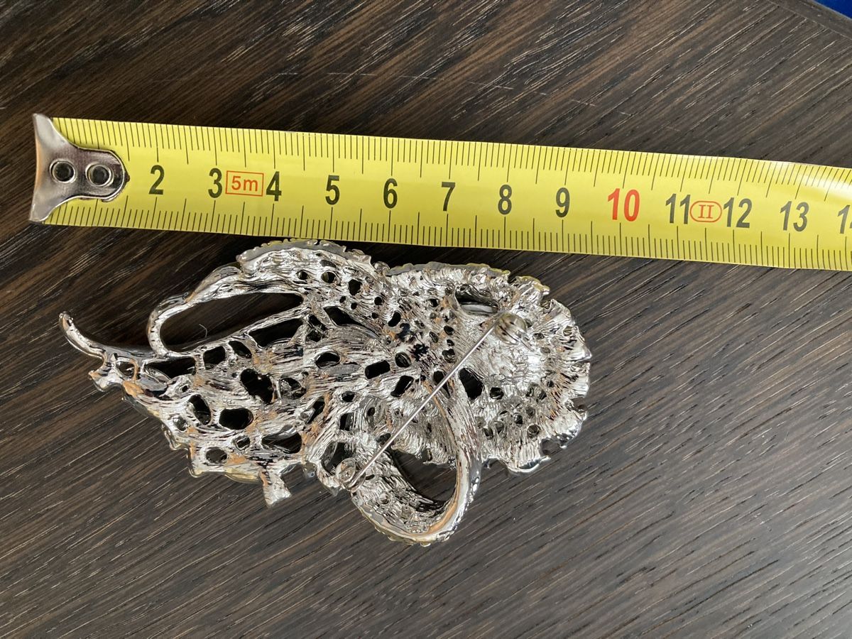 Swarovski Spille & Fermagli: Wunderbare, grosse Kristall Brosche, neu, OVP – Nuovo e nell'imballaggio originale da Zürich venduto da einefreude 5