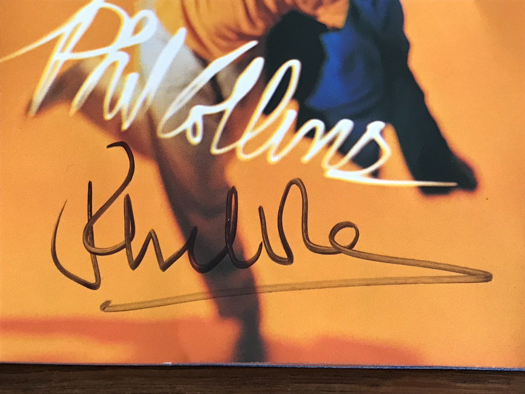 Autografi: PHIL COLLINS - Dance into the Light - SIGNIERT !!! – Usato da Buchs AG venduto da Archie 1