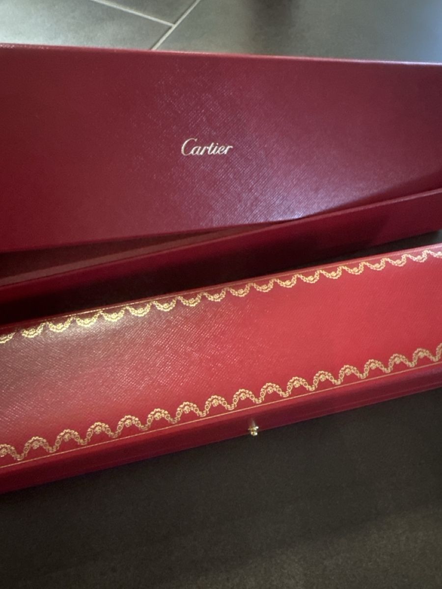 Portagioie: Neu Cartier Schmuckschatulle rot Leder – Nuovo e nell'imballaggio originale da Freienbach venduto da ang_8xxz 2
