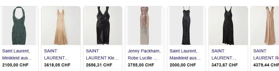 Saint Laurent Vestiti: Saint Laurent Kleid / robe ..36 100% Seide / soie – Usato da Collonges venduto da Auganien 8