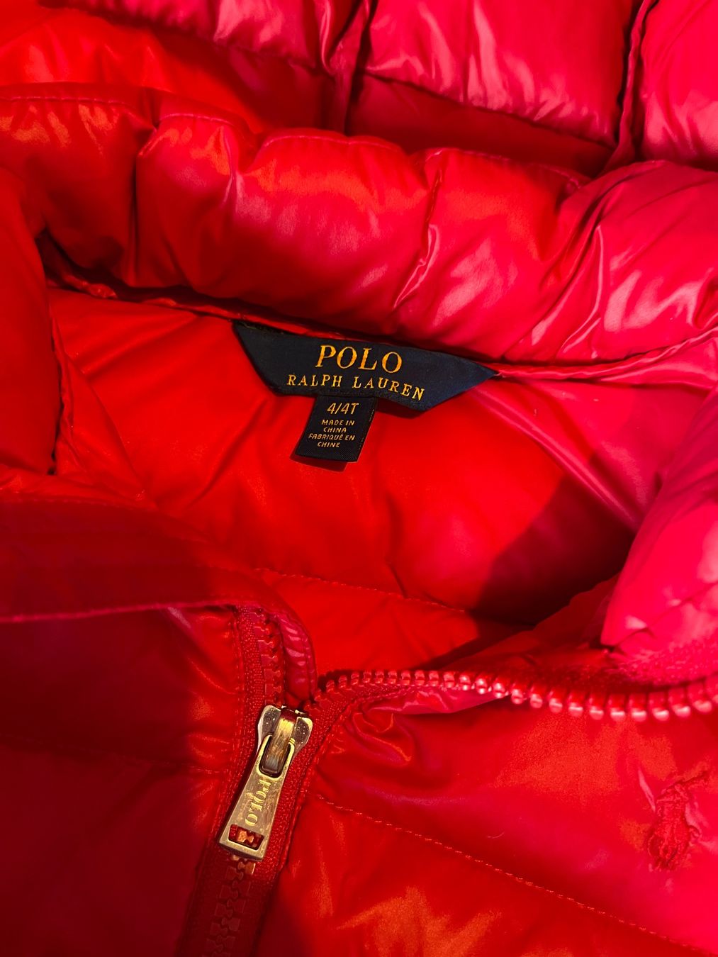 Ralph Lauren Giacche: Perfect, warm Ralph Lauren red down jacket 4T – Nuovo (secondo la descrizione) da Genève venduto da dmt_y25y 4