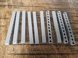 lego 32525 lot de 10 pièces Light Bluish Gray Technic,