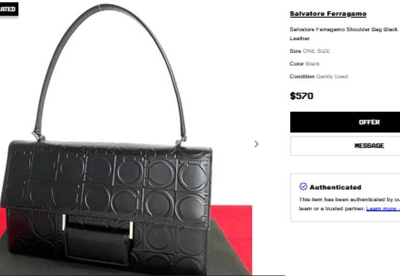 Salvatore Ferragamo Borse da donna: Salvatore Ferragamo Tasche / sac – Usato da Collonges venduto da arashee 8