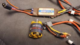 AXI 2217/12 Gold Line V3  Jeti Advance Pro 40A ESC