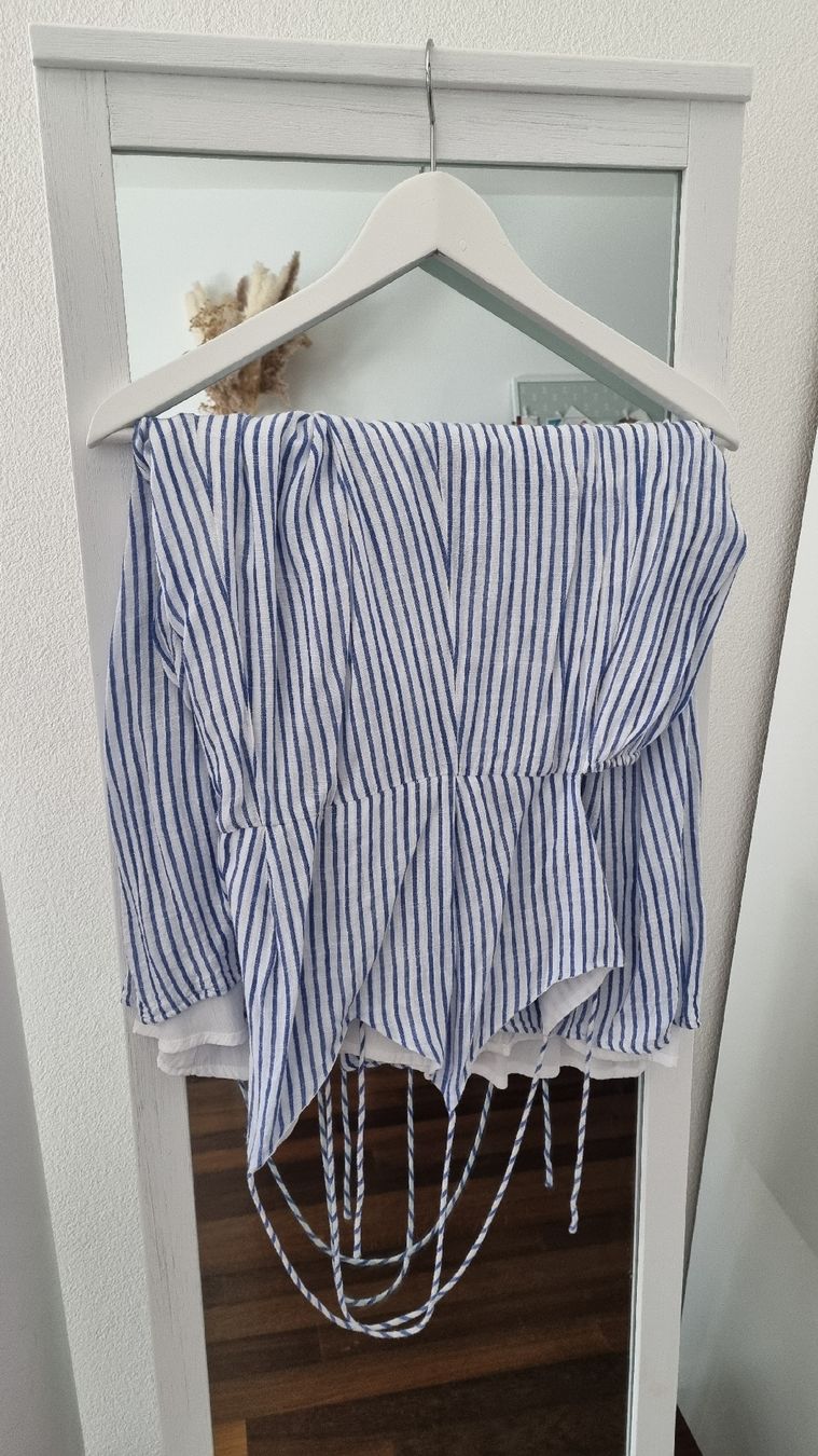 Kleider: Gestreiftes Midi-Kleid, Grösse S – Neu (gemäss Beschreibung) aus Belp von sfanny88 4