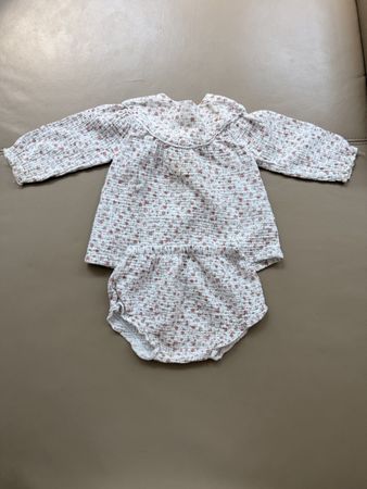 Beautiful Floral Musli Cotton Fall outfit
