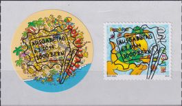 2014, Nr.1501+1502 Fred & Fun +Ersttags-Voll-Stempel. RAR!