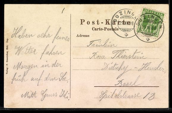 Cartoline postali: AK Biel, Am Seeufer – Usato da Berlin venduto da bartko-reher 1
