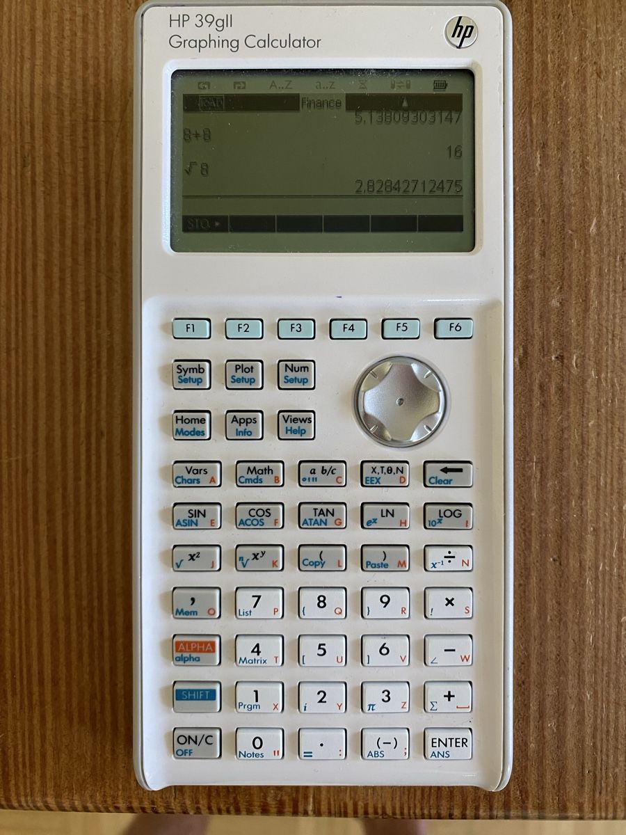 Hewlett Packard Calcolatrici tascabili: HP 39gII Graphing Calculator inkl. Kabel – Usato da Zürich venduto da twibbi 6