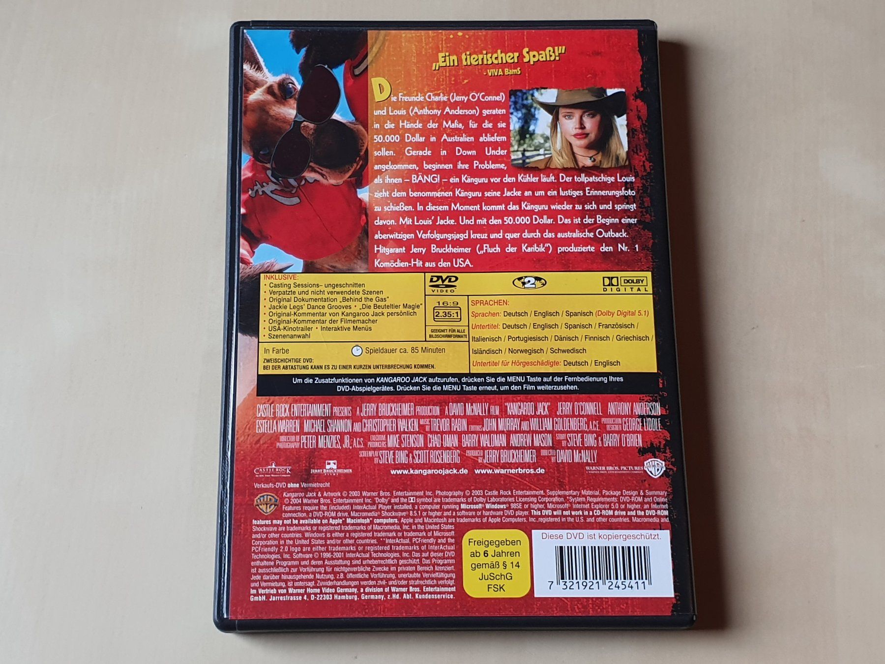 Tous les DVDs: Kangaroo Jack – D'occasion à Stansstad par collectorsshop 1