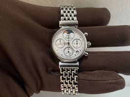 IWC Da Vinci Quarz  Edelstahl  Klassische Dresswatch