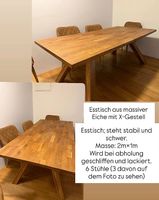 Esstisch mit 6 Stühle