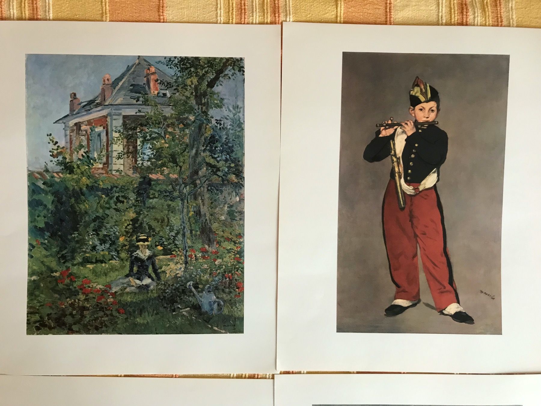 Foto & Immagini: Kunstmappe mit 6 Bildern von Eduard Manet – Usato da Meilen venduto da Flockenwirbel