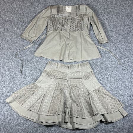 Nile shirt and dress L grey