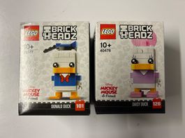 LEGO BrickHeadz 40377 Donald Duck und 40476 Daisy Duck OVP