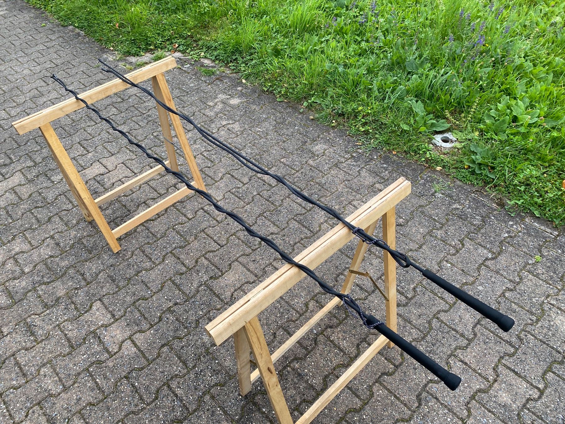 Carrozze: 2 schöne Longierpeitschen – Usato da Feldbach venduto da Fea1 2