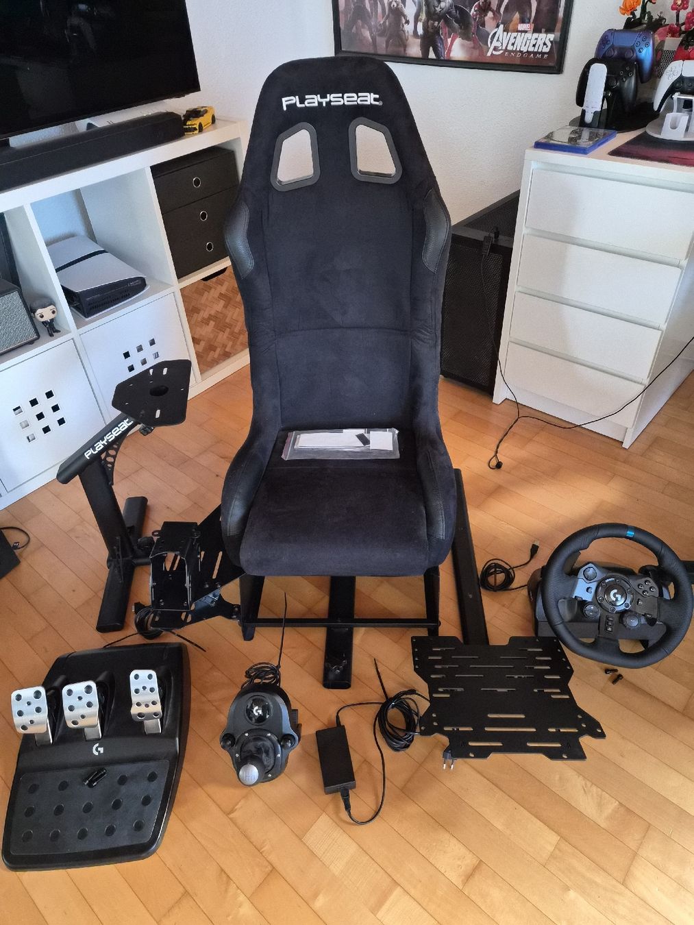 Systèmes de contrôle: Playseat Rennsitz mit Logitech Lenkrad Set gebraucht – D'occasion à Widnau par mer_6ghh 1