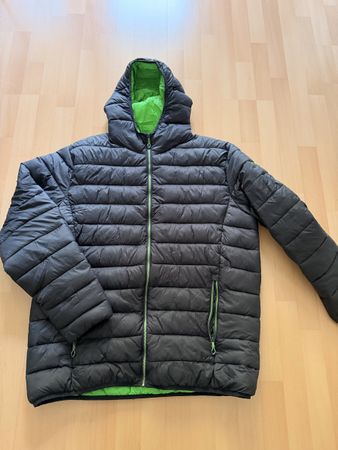 CMP Steppjacke schwarz grün Grösse 60 guter Zustand