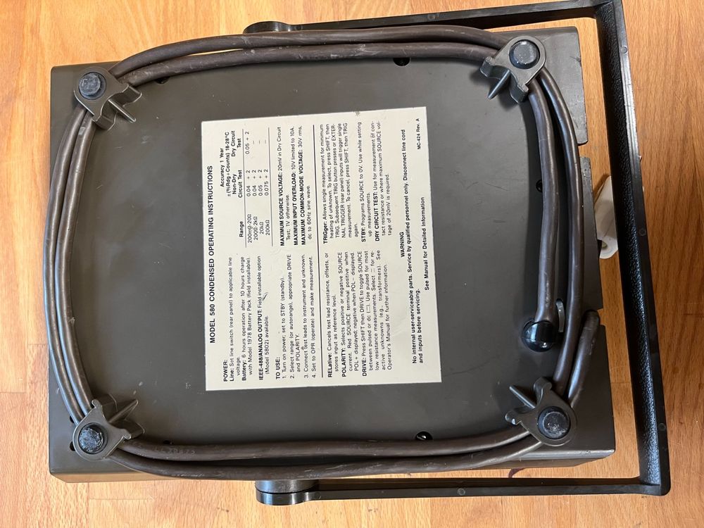 Keithley 580 Micro Ohm Meter Kaufen auf Ricardo