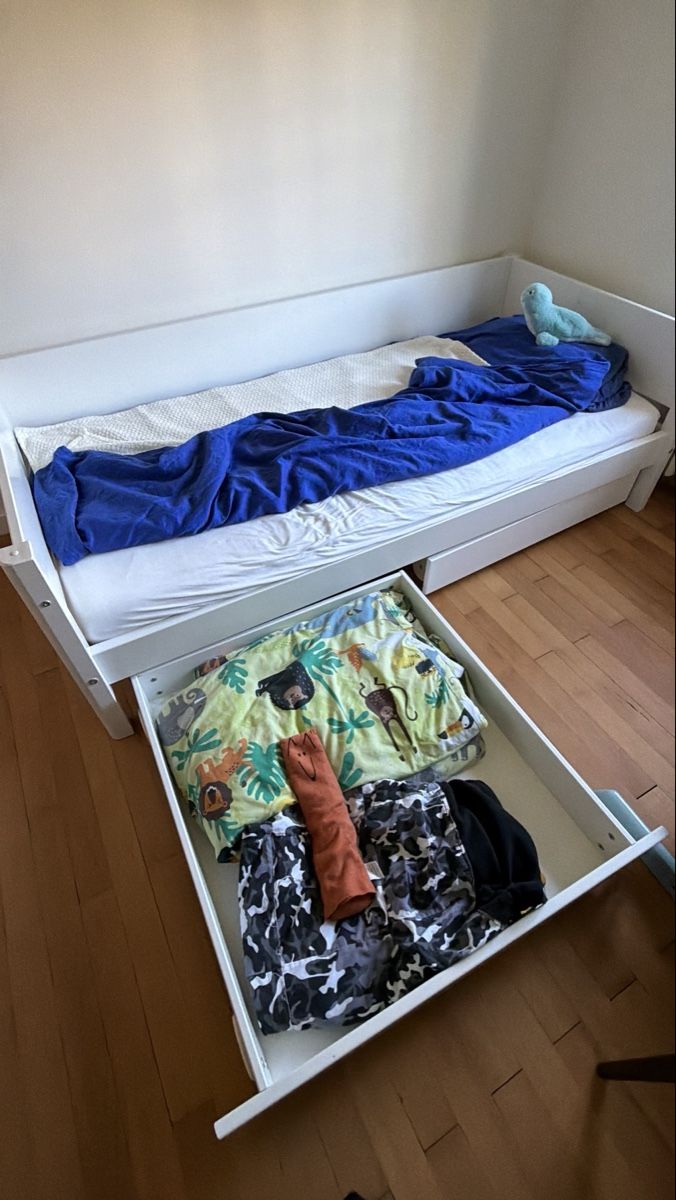 Letti: Flexa-Bett weiss mit Schubladen – Usato da Wettingen venduto da Limni85 1