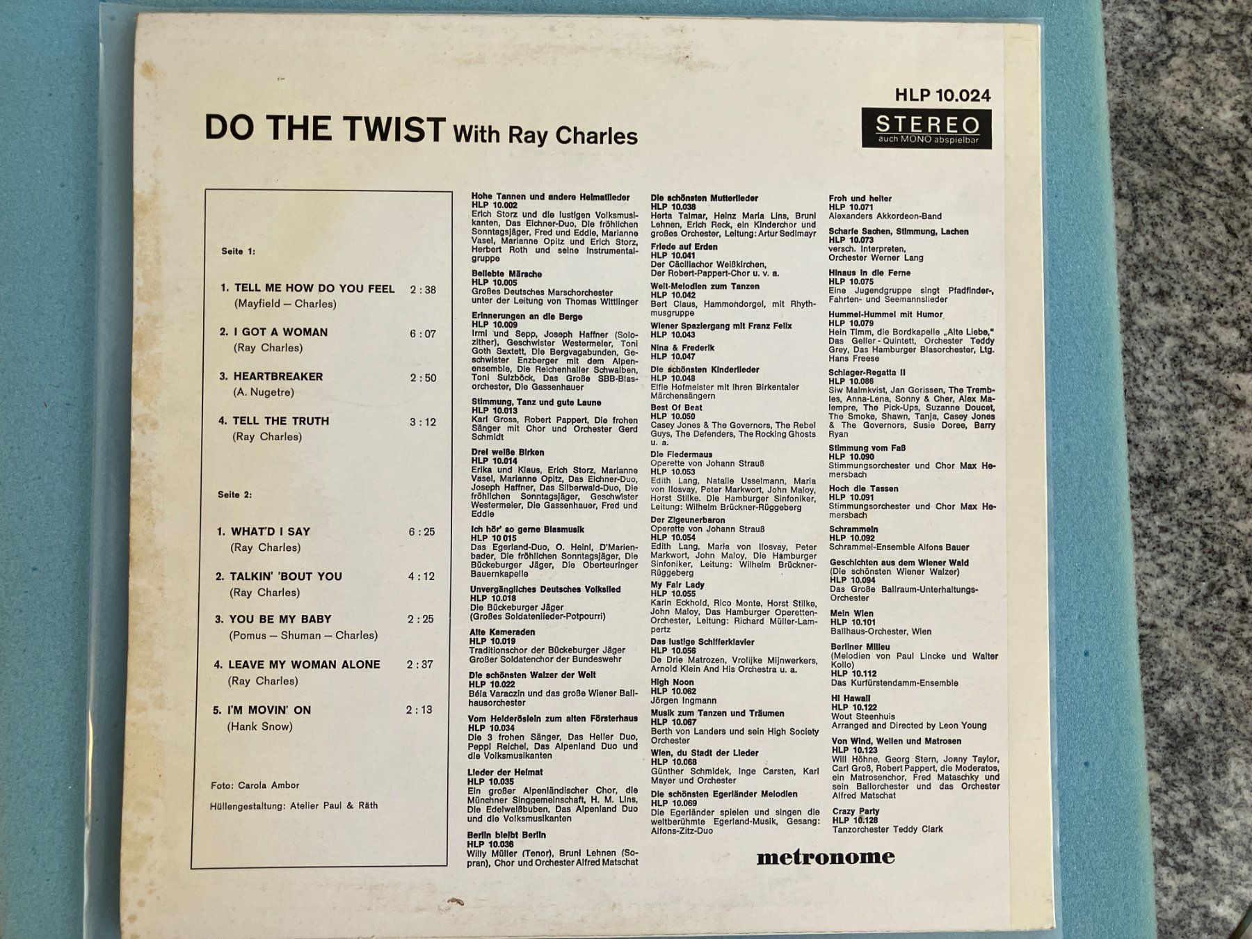 Schallplatten: Ray Charles – Gebraucht aus Aarwangen von Jukebox3 2