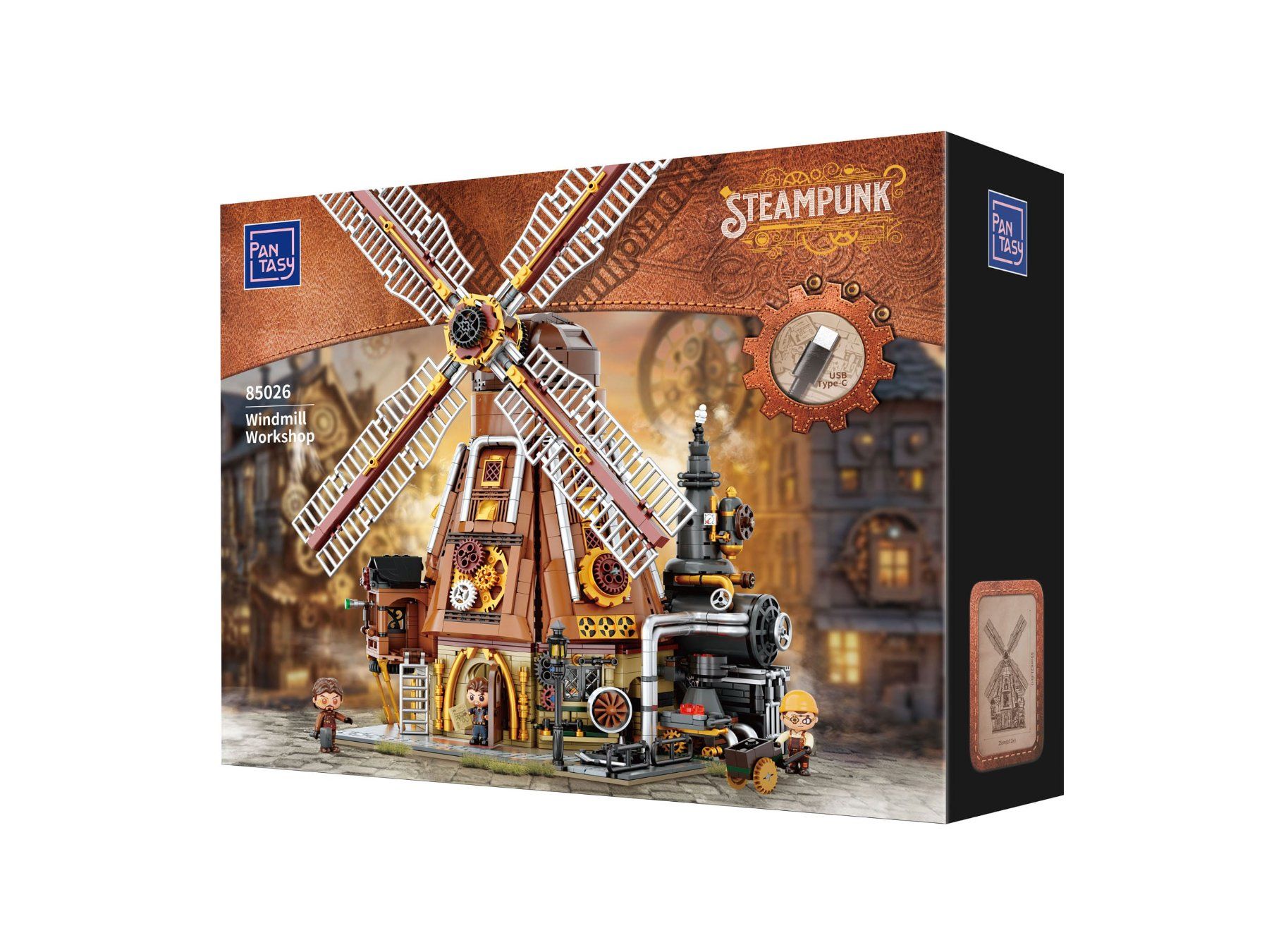 Lego Kit di costruzioni: Pantasy Jeu de construction Steampunk Windmill Workshop – Nuovo e nell'imballaggio originale da St-Imier venduto da ATTAKSHOP 4