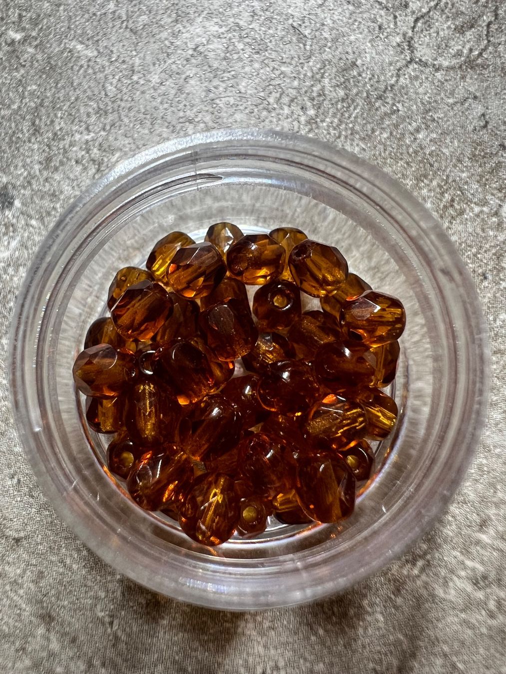 Perle (finte): Glasschliffperle - 4 mm (neu) – Nuovo (secondo la descrizione) da Stein AG venduto da Anastasia_Asya 2